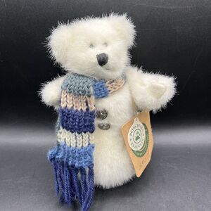 Boyds Bear Collection 12" SEYMOUR P. SNOWBERRY Snowman Bear w/Scarf Retired